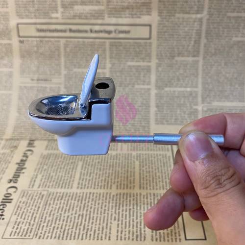 Embrace the Quirky Side with the Toilet Mini Pipe